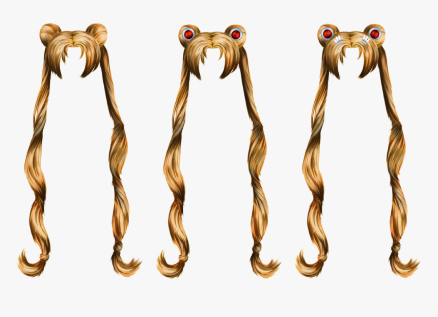Transparent Jesus Hair Png - Sailor Moon Hair Png, Png Download