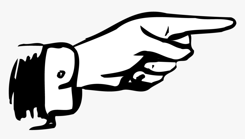 Hand Pointing Right - Hand Pointing Right Png, Transparent Png
