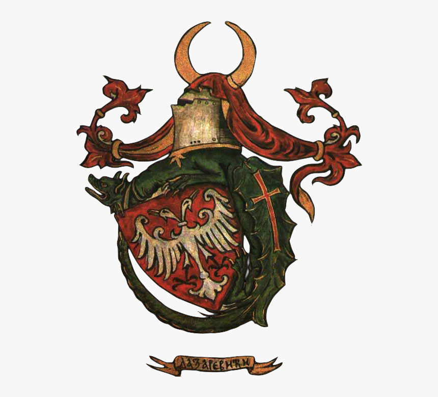 Grb Lazarevic - Serbian Medieval Coat Of Arms, HD Png Download