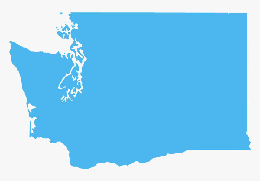 Washington State Silhouette, HD Png Download