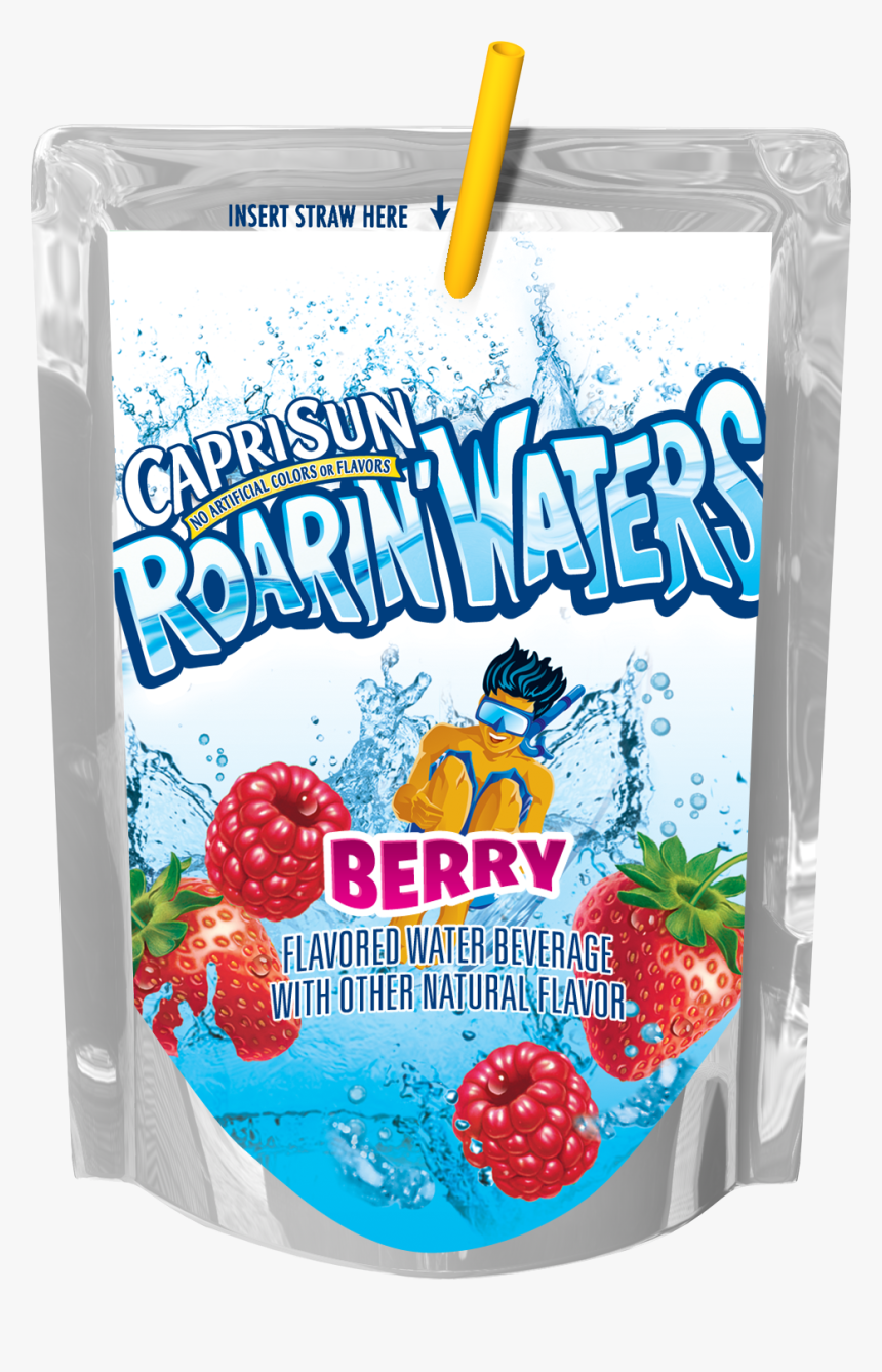 Capri Sun Roarin Waters Berry, HD Png Download , Transparent ...