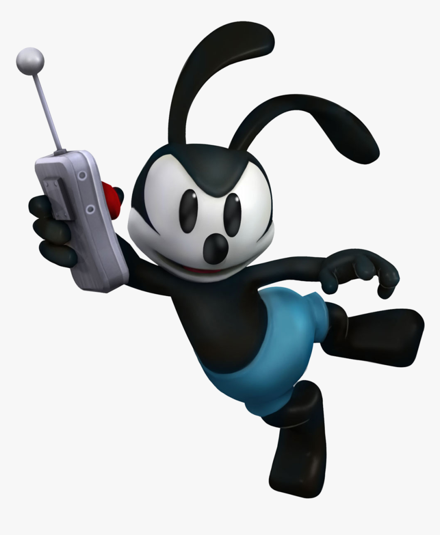 Download Oswald The Lucky Rabbit Png Transparent Picture - Oswald Disney Epic Mickey 2, Png Download