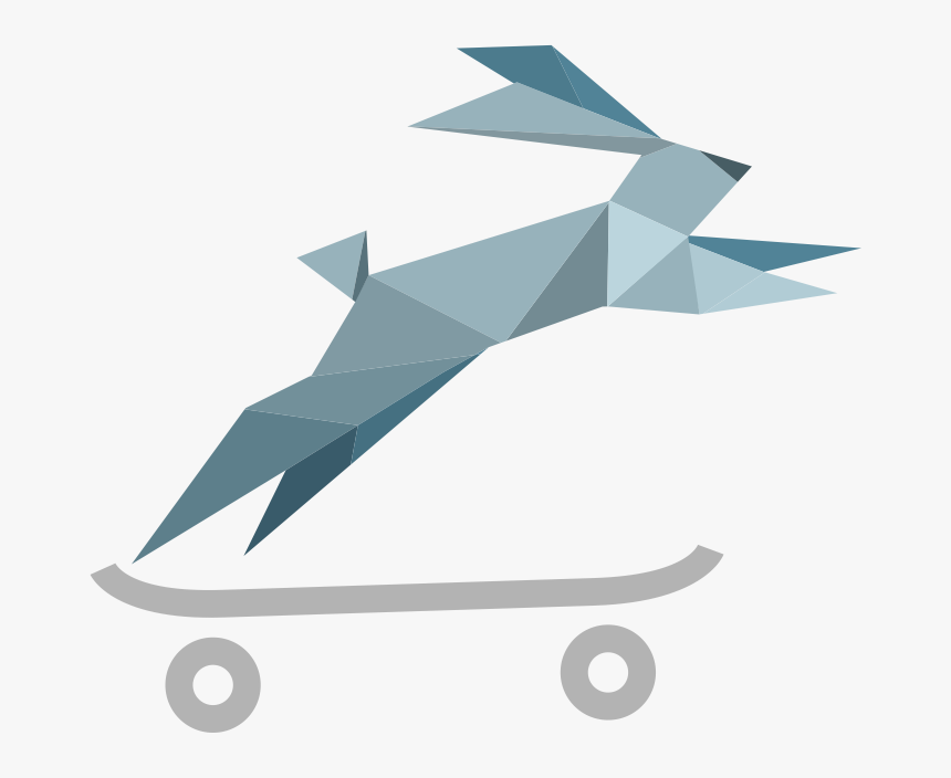 Rabbit - Origami Paper, HD Png Download