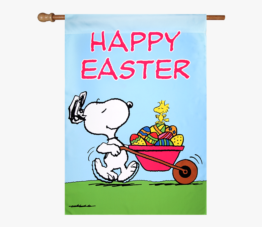 Happy Holidays Clipart Snoopy - Snoopy Easter Clip Art, HD Png Download