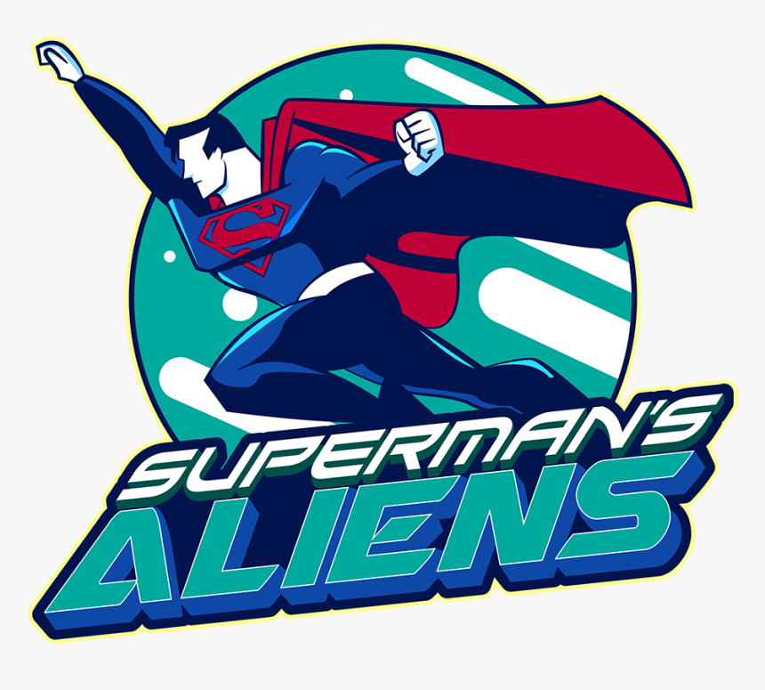 Meta Madhouse 0003 Supermans Aliens Logo V3 1200w - Cartoon, HD Png Download