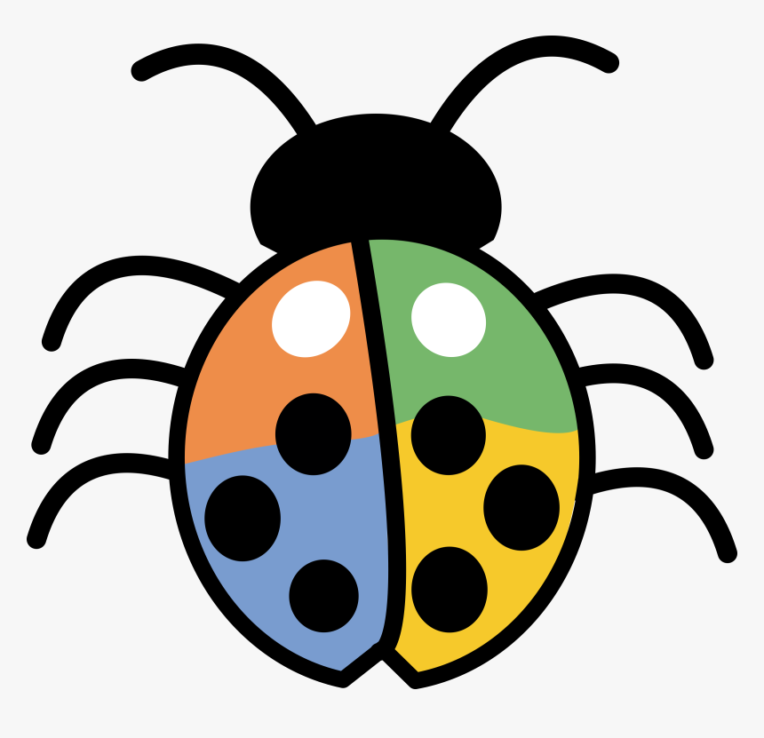 Clipart - Bug Clip Art Black And White, HD Png Download
