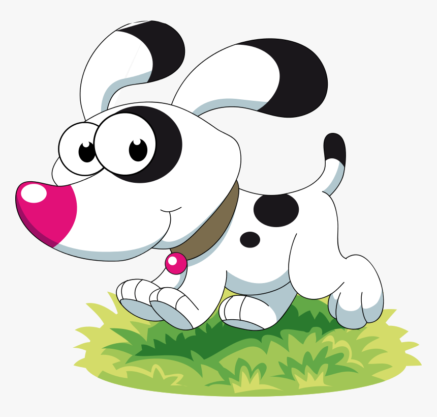 Cute Dog Clipart - Cartoon Images Png File, Transparent Png
