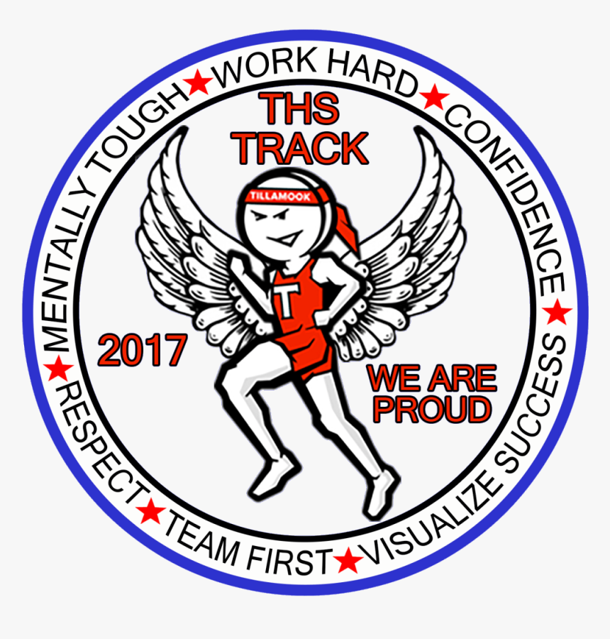 Cross Country Running Symbol Angel Wings, HD Png Download