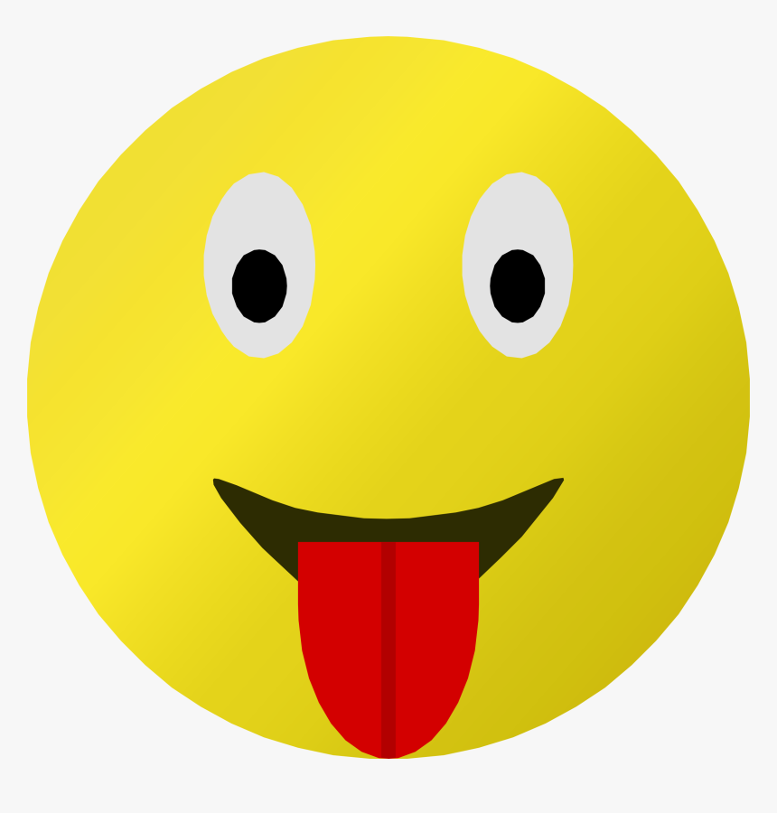 Tongue Smiley Clip Arts - Smiley Tongue Clipart Png, Transparent Png