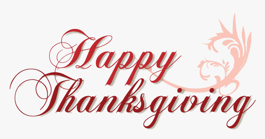 Thanksgiving Day Png Photo - Calligraphy, Transparent Png