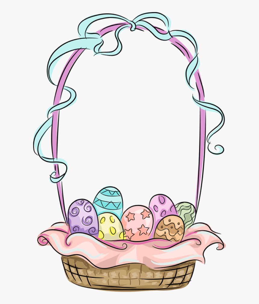 Transparent Easter Basket Png - Easter Basket, Png Download