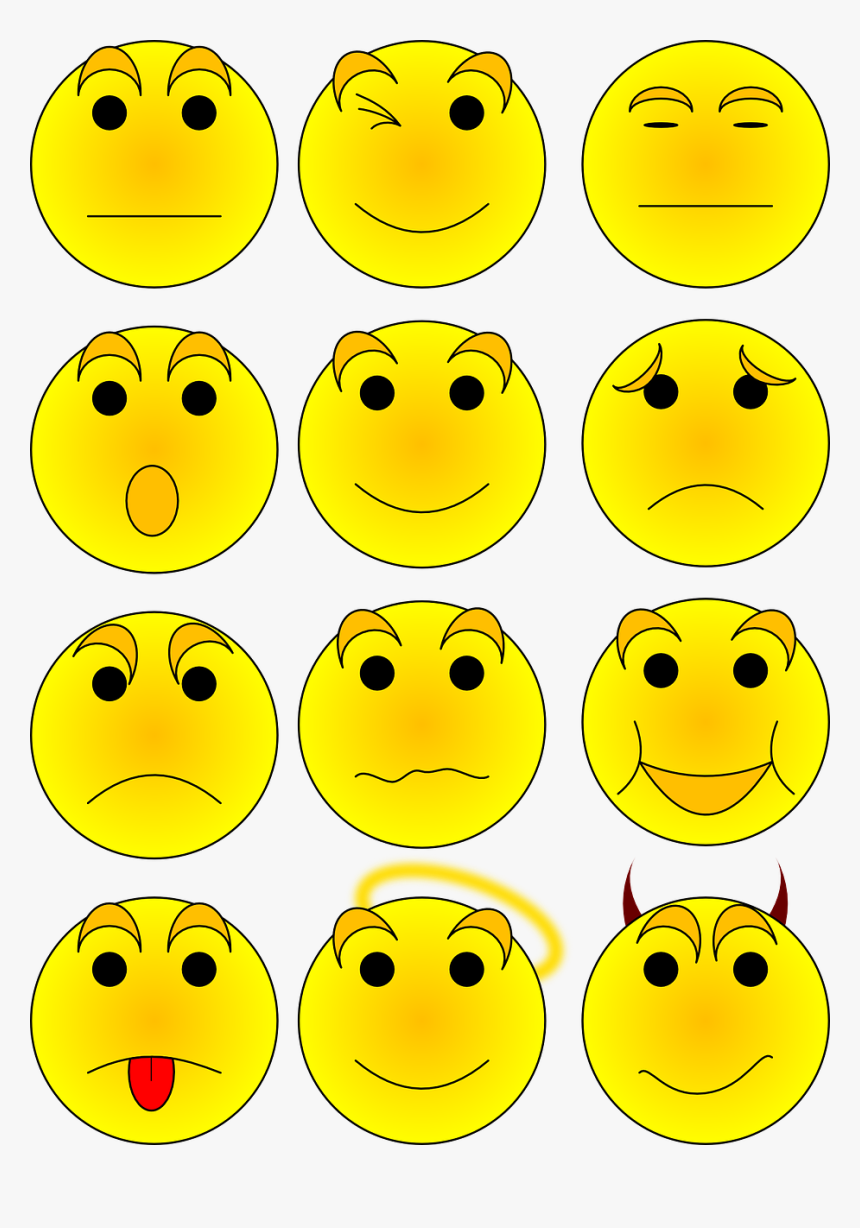 Emoticons Clip Art, HD Png Download