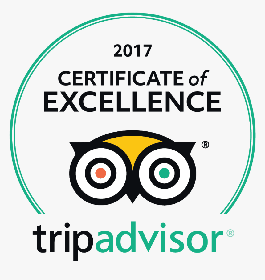 Tripadvisor Certificate Of Excellence 2017, HD Png Download