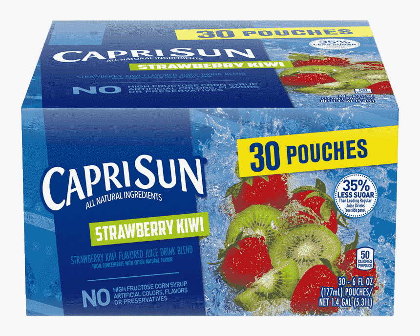 Strawberry Kiwi Capri Sun, HD Png Download