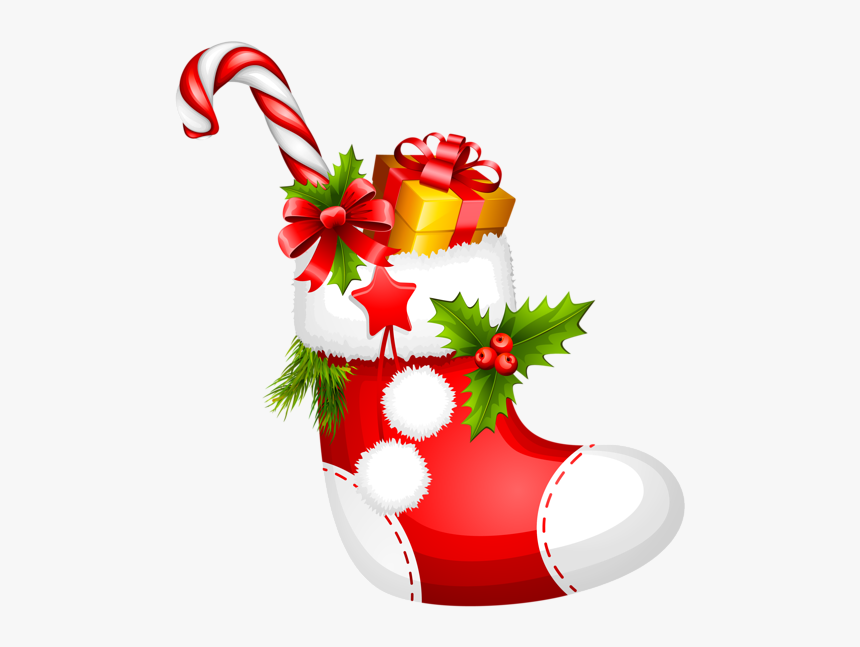 Transparent Christmas Stocking Png, Png Download