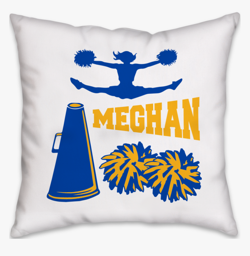 Cheer Pillow - Cheer Toe Touch Silhouette, HD Png Download