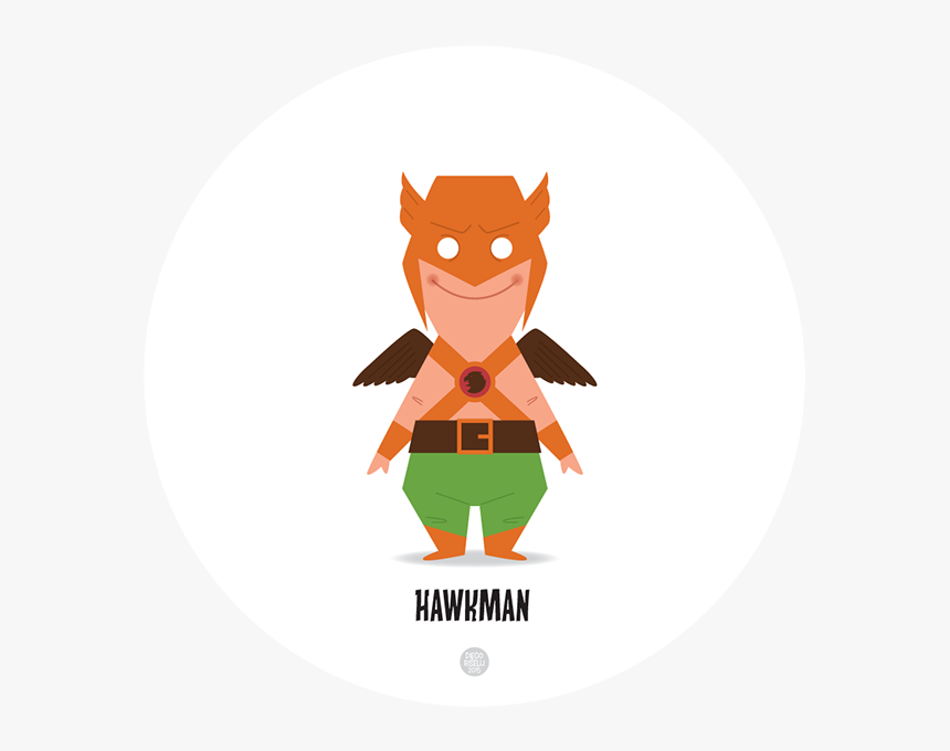 Transparent Hawkman Png - Cartoon, Png Download