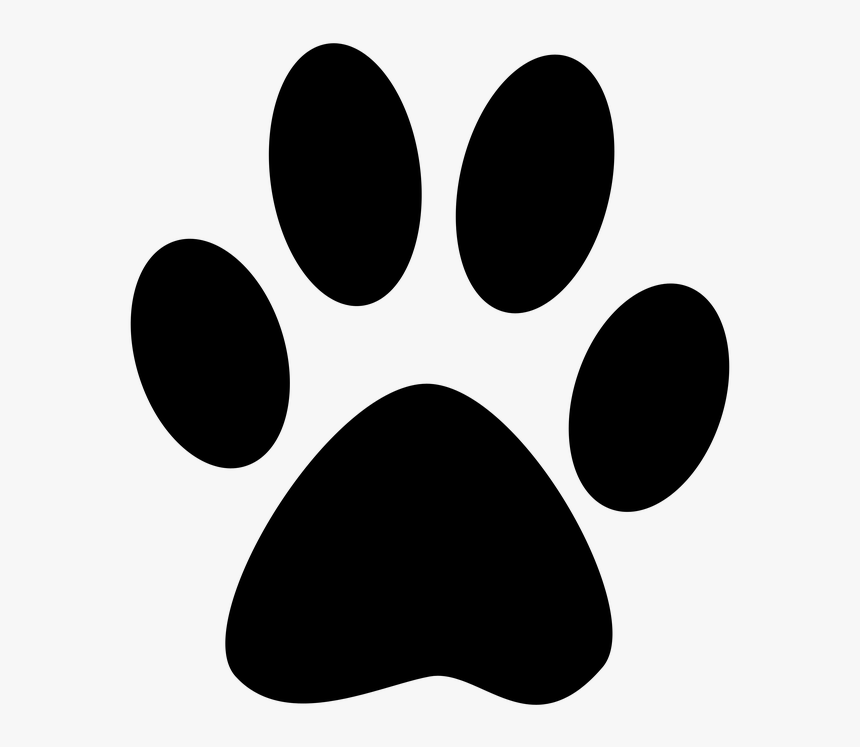 Free Paw Print - Cat Paw Print Png, Transparent Png