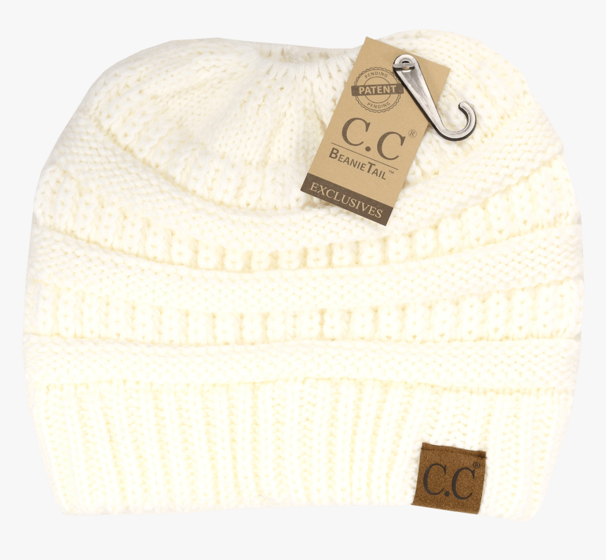 Cc Women S Messy Bun Beanie - Beanie, HD Png Download