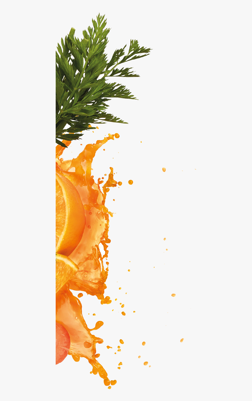Orange Juice Burst, HD Png Download