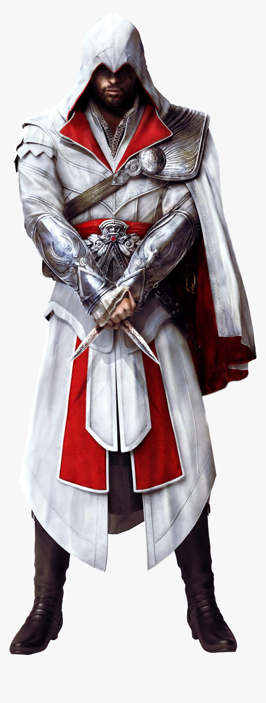 Ezio - Ezio Auditore Brotherhood Outfit, HD Png Download
