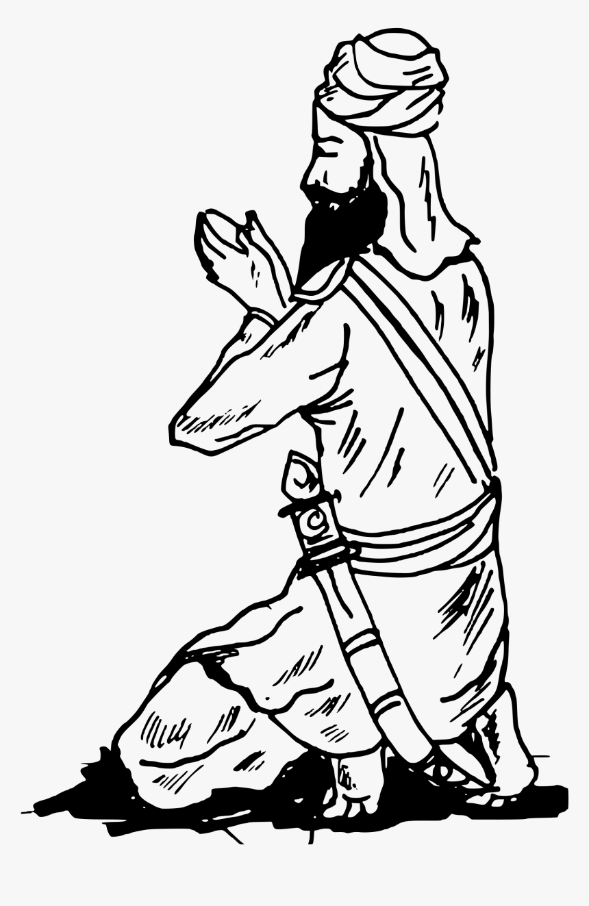 Download Big Image Sikh - Png Black And White Sikh, Transparent Png