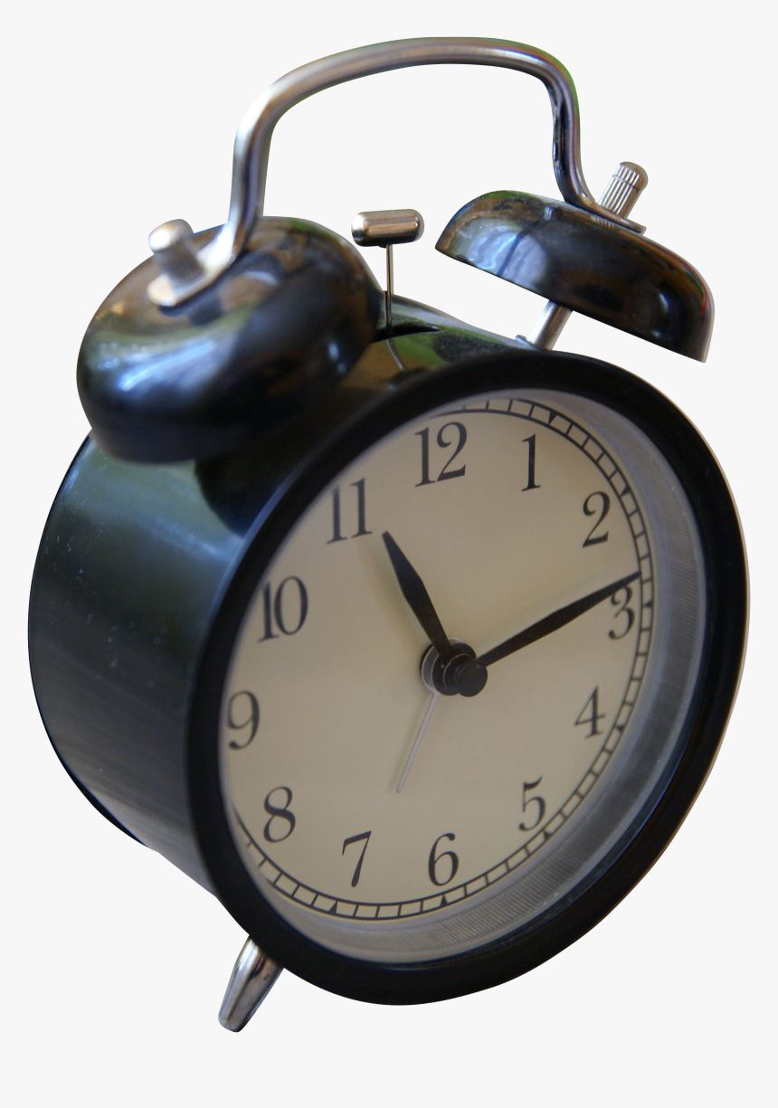 Black Table Clock Png Image - Transparent Table Clock Png, Png Download