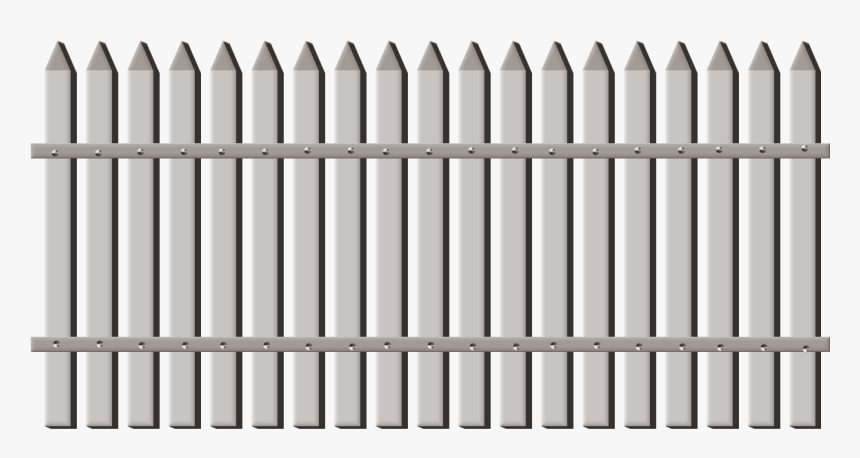 Fence Chain-link Fencing Clip Art - Transparent Fence Clipart, HD Png Download