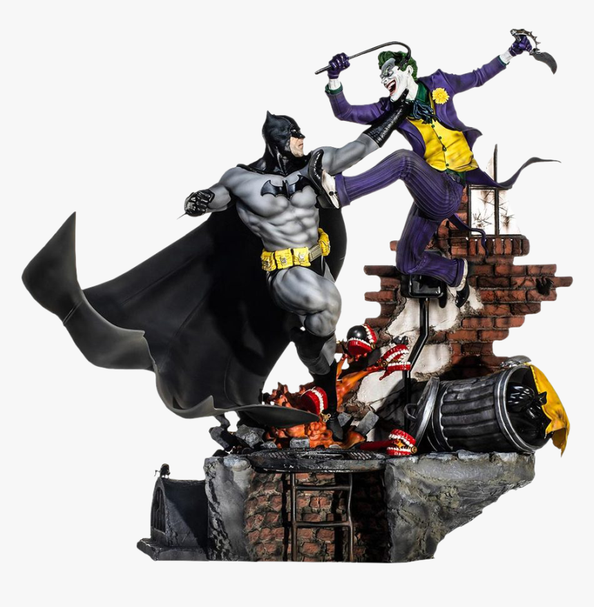 Batman Vs Joker Iron Studios, HD Png Download