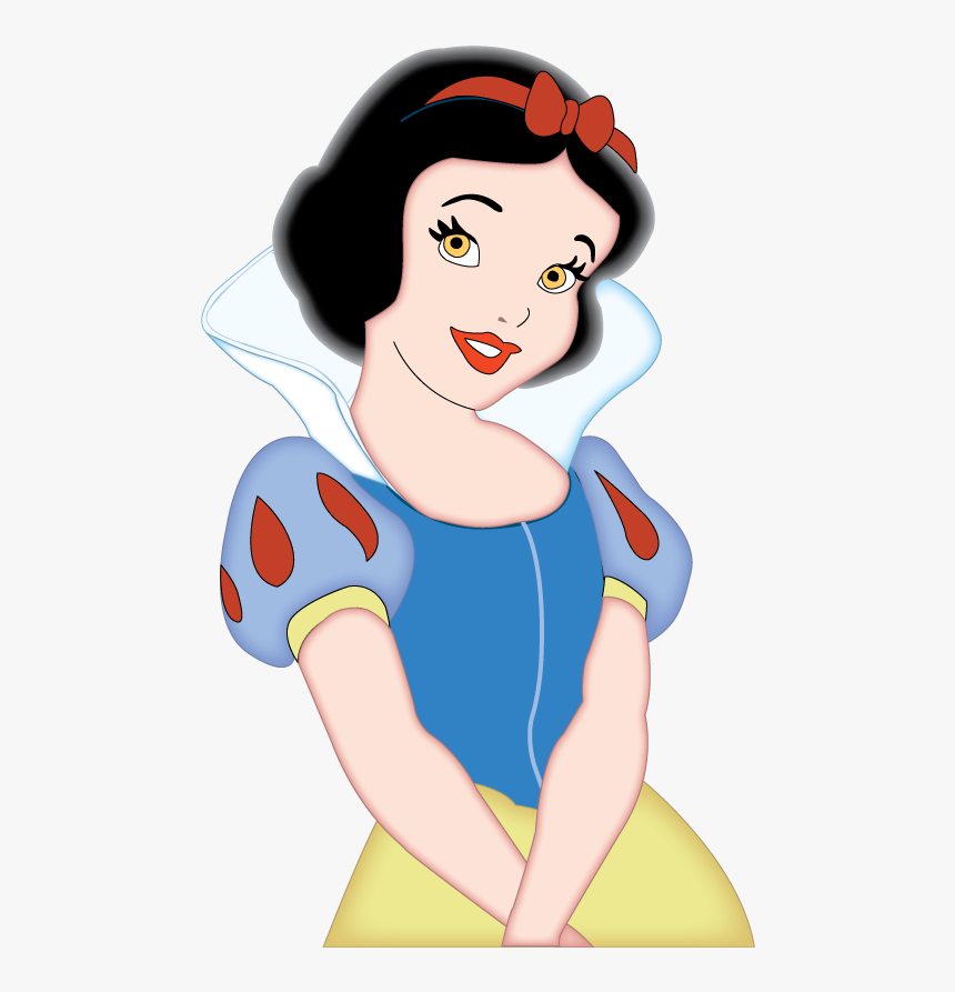 Snow White Drawn In Illustrator - Cartoon, HD Png Download
