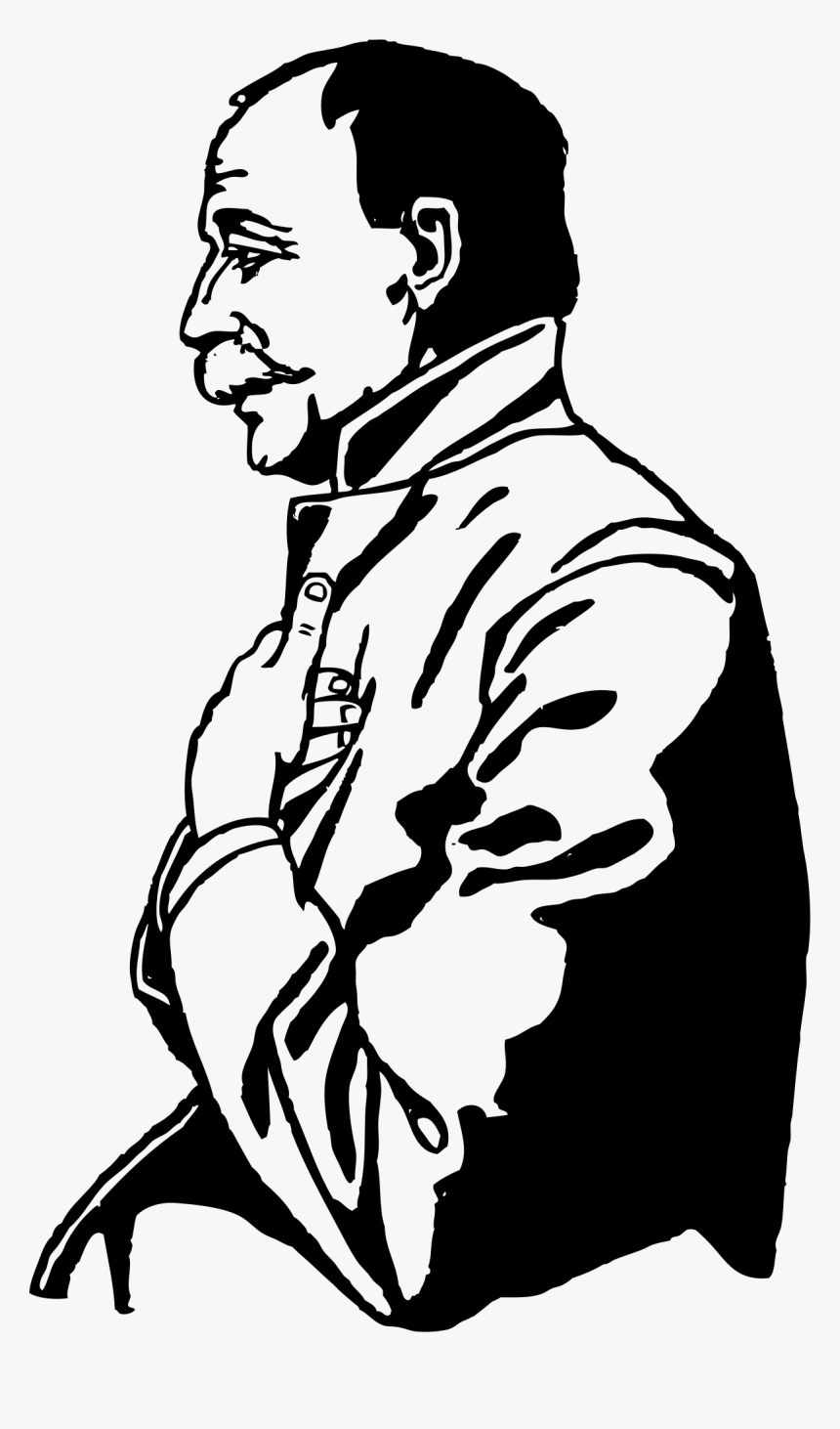 Clip Art Sad Person Clip Art - Sad Old Man Png, Transparent Png