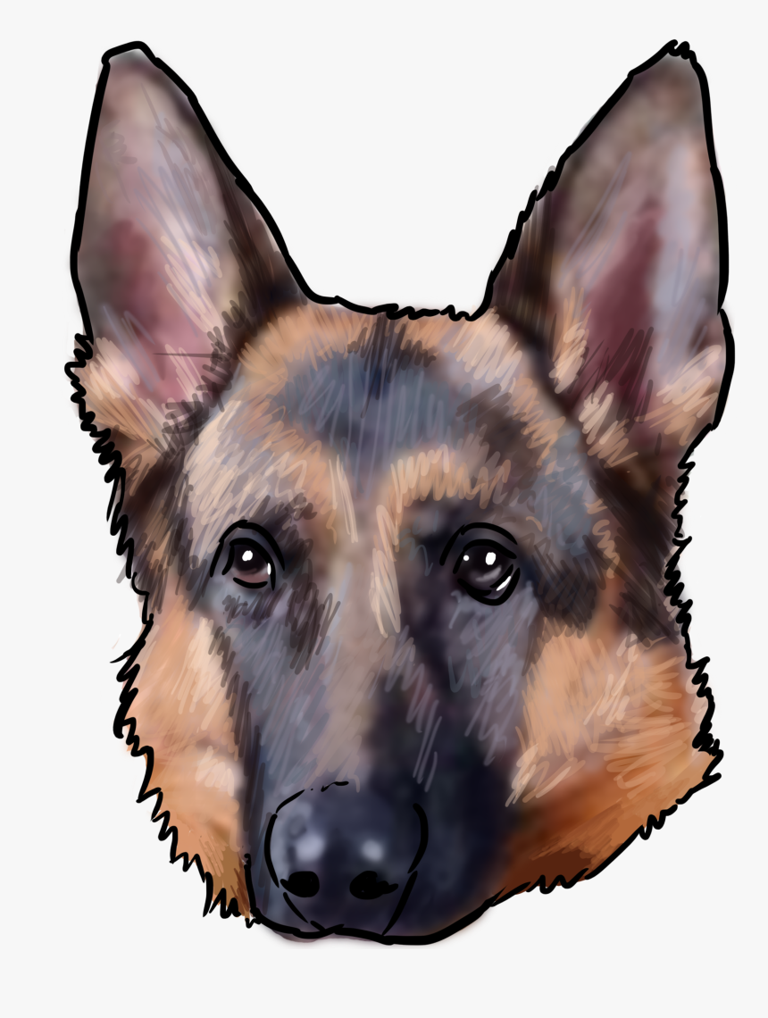 Transparent German Shepherd Clipart - German Shepherd Vicious Dog, HD Png Download
