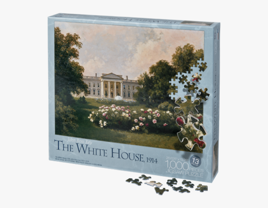 White House 1914 Puzzle - Floral Design, HD Png Download