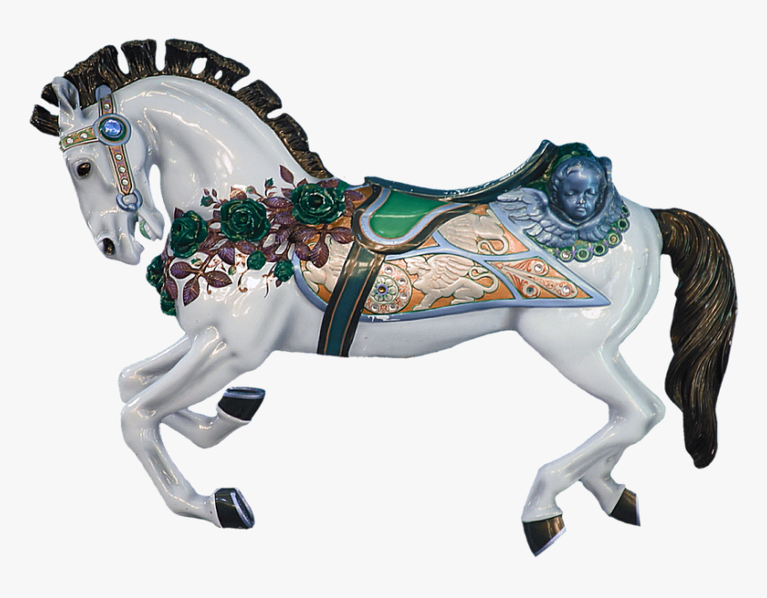 Carousel Horse, Carousel, Horse, Ride, Turn - Imagenes De Caballos De Carrusel, HD Png Download
