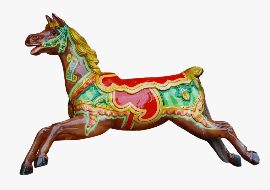 Carousel Horse, Carousel, Horse, Ride, Turn - Carousel Horse Png, Transparent Png