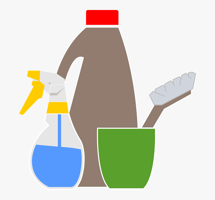 Cleaning, Brush, Detergent, Bleach, Clean - Detergent, HD Png Download