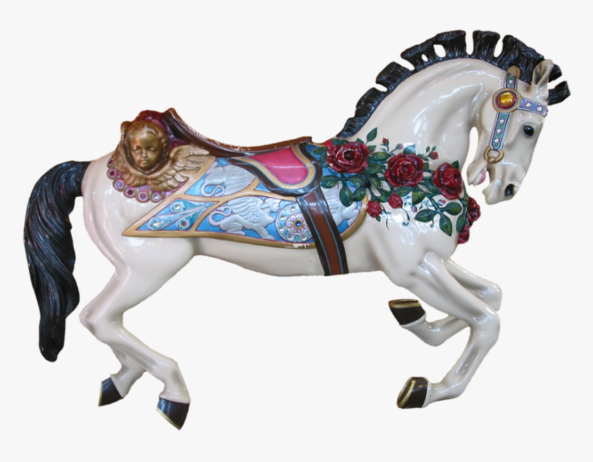 Carousel Horse, Carousel, Horse, Ride, Turn - Imagenes De Caballos De Carrusel, HD Png Download