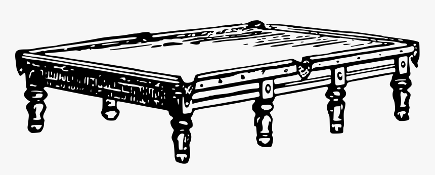 Snooker Table Clip Arts - Snooker Table Clip Art, HD Png Download