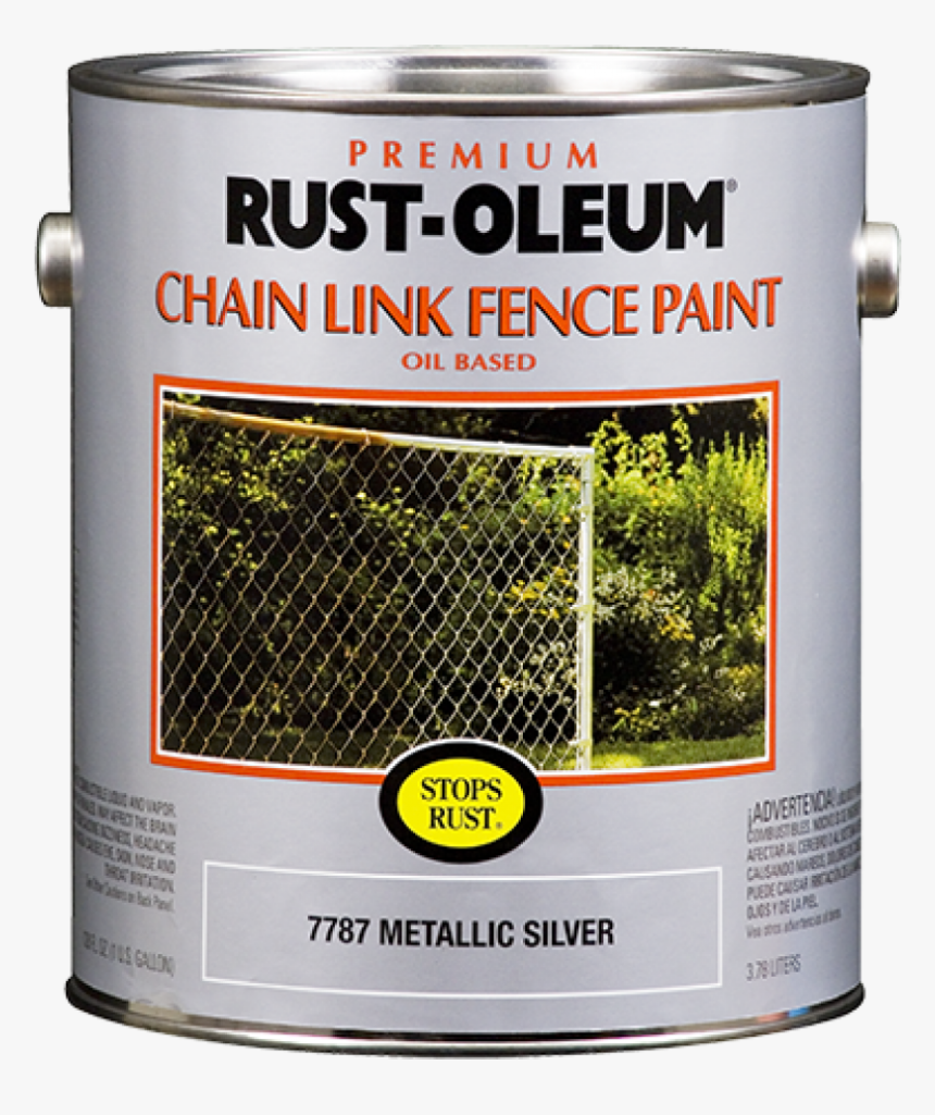 Rust-oleum Chain Link Fence Paint 1gal - Chain Link Fence Paint, HD Png Download