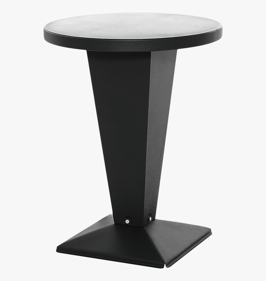 Tolix Pedestal Kub Round Table - End Table, HD Png Download