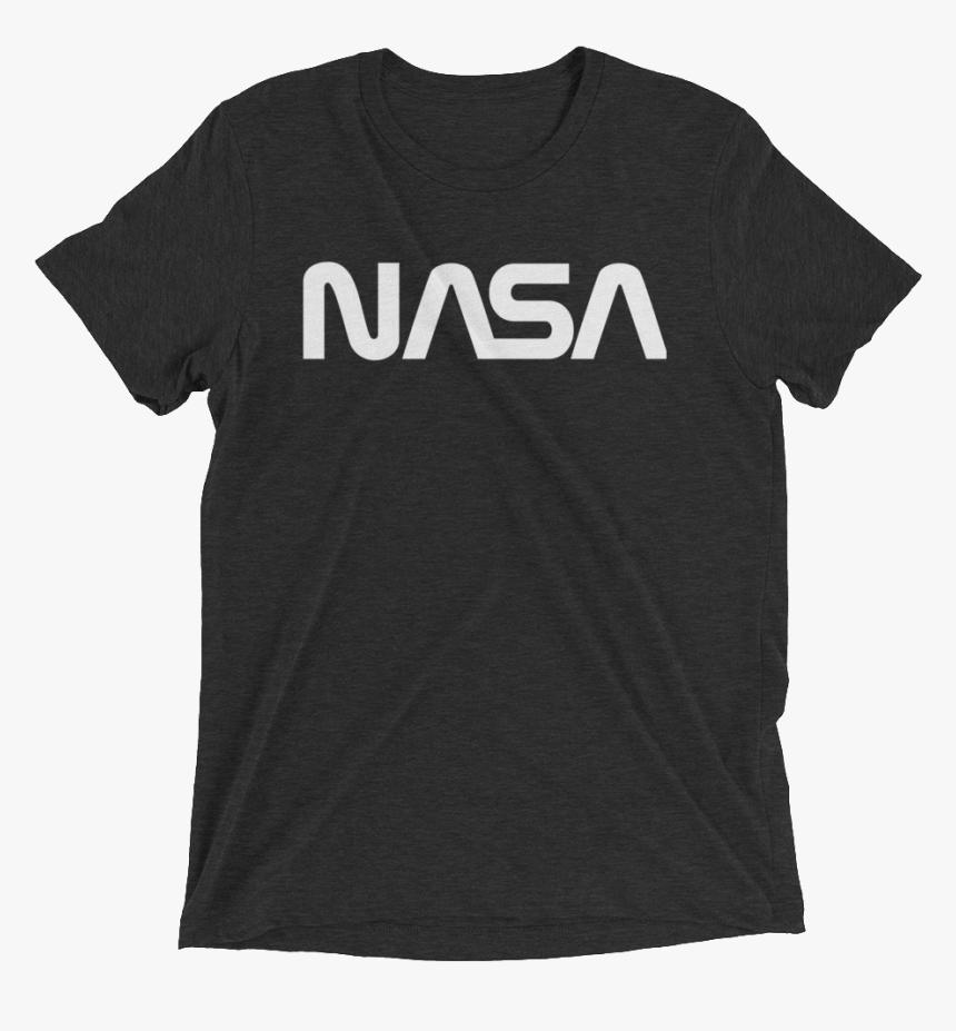 Nasa Worm Logo Retro Vintage Shirt - T Shirt Blues, HD Png Download