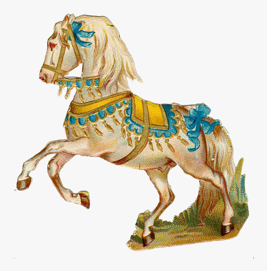 Horse Png & Horse Clipart Transparent - Vintage Circus Horse Clipart, Png Download