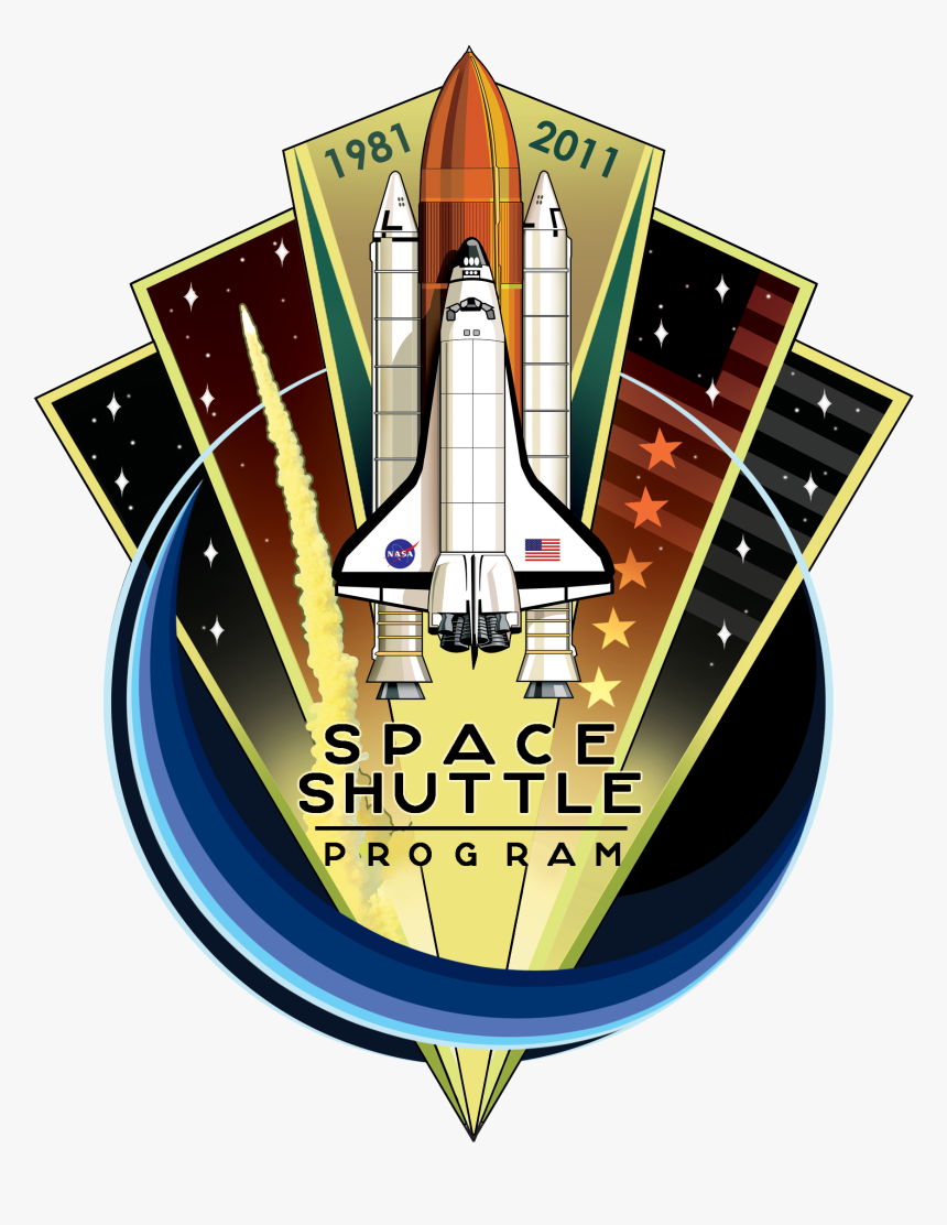 Space Shuttle Program Commemorative Patch Vikipeedia - Space Shuttle Program Retired, HD Png Download