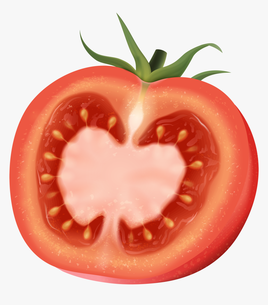 Tomato Clip Vegetable - Plum Tomato, HD Png Download