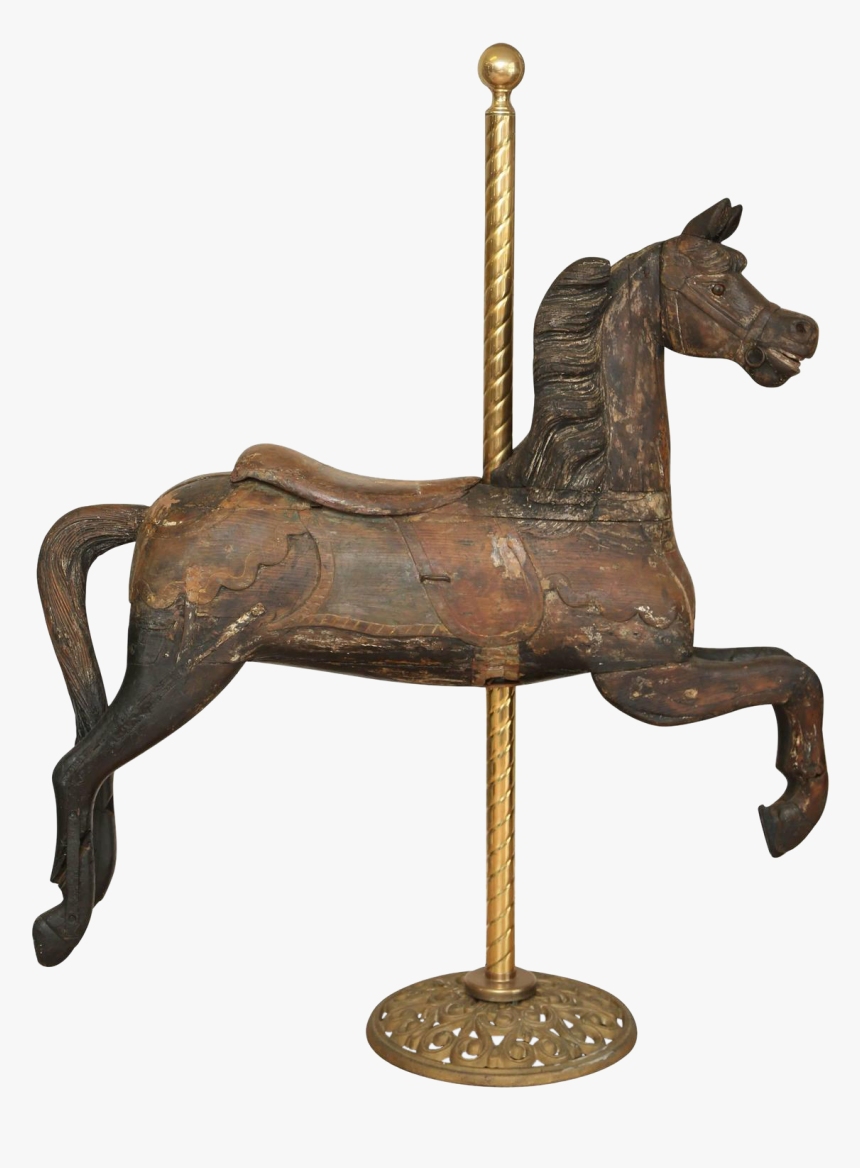 19th Century Herschel Carousel Horse - Sorrel, HD Png Download