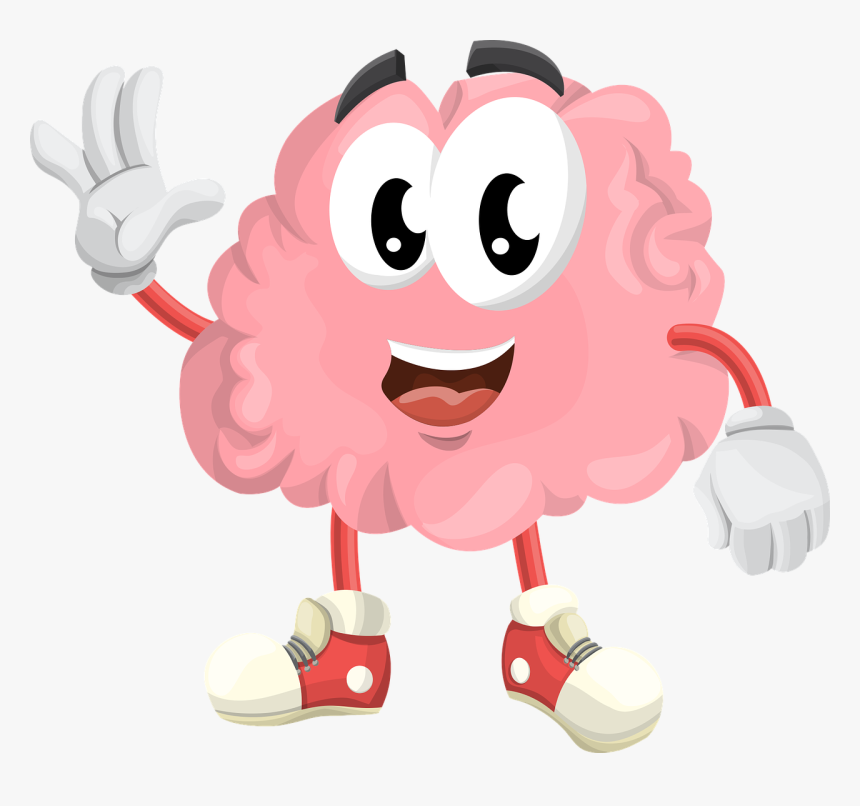 Brain Cartoon, HD Png Download