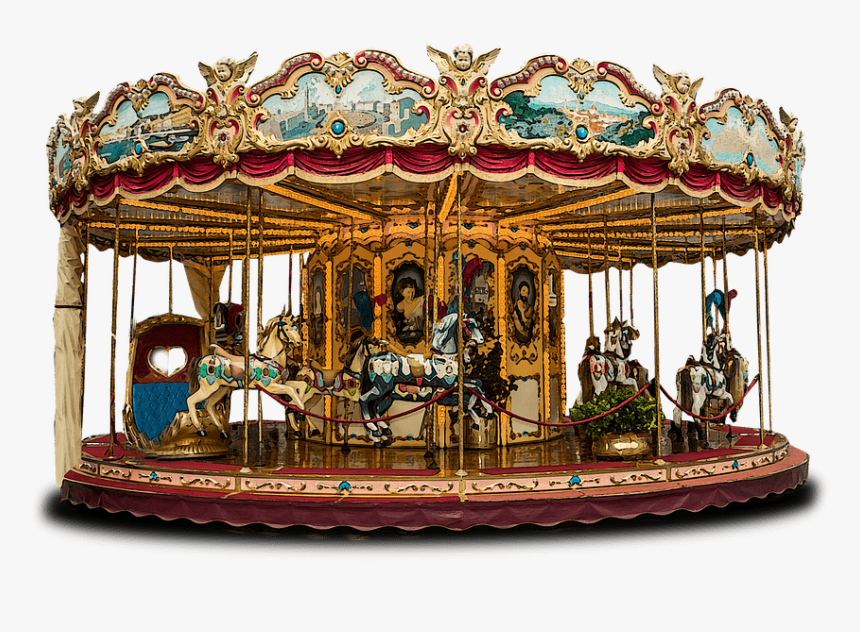 Carousel Clipart Transparent - Piazza Della Repubblica, HD Png Download