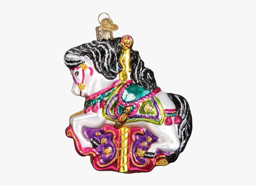 Carousel Horse Ornament - Child Carousel, HD Png Download