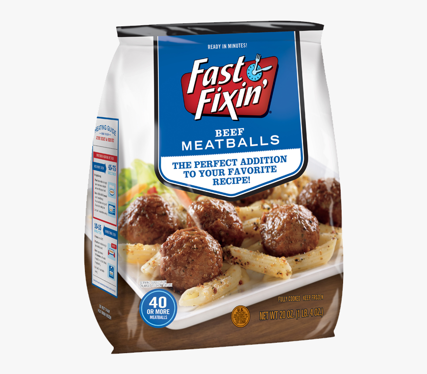 Beef Meatballs - Fast Fixin Chicken Breast Patties, HD Png Download