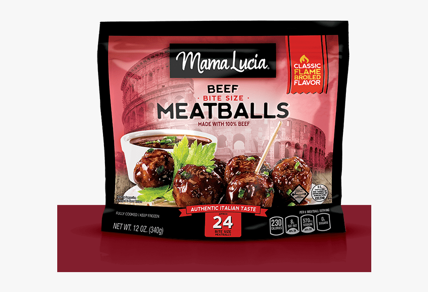 Product Image - Mama Lucia Beef Meatballs, HD Png Download